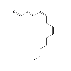 (2E,4Z,7Z)-Trideca-2,4,7-trienal