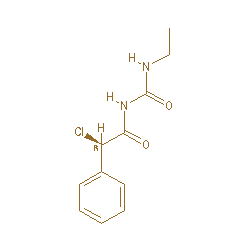2-chloro-N-[(ethylamino)carbonyl]-2-phenylacetamide
