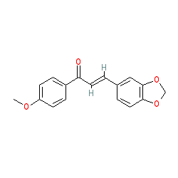 3-(1,3-Benzodioxol-5-yl)-1-(4-methoxyphenyl)prop-2-en-1-one