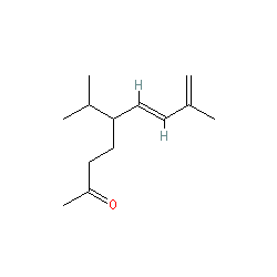 (E)-5-isopropyl-8-methylnona-6,8-dien-2-one
