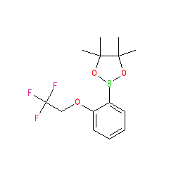 4,4,5,5-Tetramethyl-2-(2-(2,2,2-trifluoroethoxy)phenyl)-1,3,2-dioxaborolane
